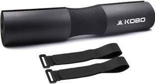 KOBO Barbell Squat Pad with Straps Shoulder Support