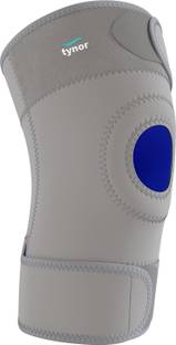 TYNOR Knee Support Sportif (Neo), Grey, Large, 1 Unit Knee Support