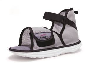 TYNOR Cast Shoe Rocker Sole, Grey, Small, 1 Unit Foot Support