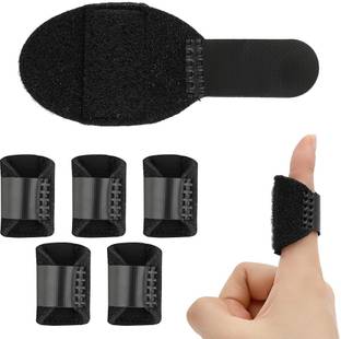 HANNEA 5PCS Trigger Finger Splints, Thumb Finger Brace for Trigger Finger Knuckle Finger Support