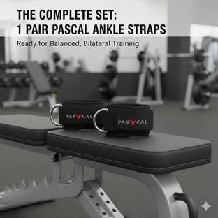 Pascal Stylish Polyester Ankle Straps for Workout Ankle Support
