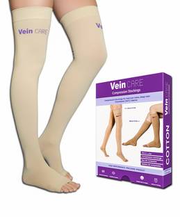 Vein Care Stocking for Varicose Veins - Above Knee Knee Support Knee Support