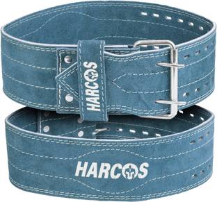 HARCOS Real Leather Power Lifting back Pain support & Squatting Fitness Weight no Tear Weight Lifting Belt
