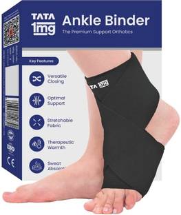 TATA 1mg Ankle Binder | Ankle Support for Pain Relief, Injuries, and Inflammation Ankle Support