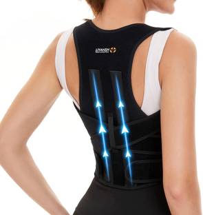 LIYANSH Adjustable Back Braces Belt Clavicle, shoulder Corrector for Men & Women Shoulder Support