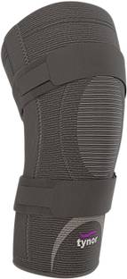 TYNOR Knee Cap With Rigid Hinge, Grey, XXL, 1 Unit Knee Support