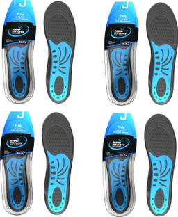 Frido Dual Gel Insoles, Extra Comfort & Support, Trim-to-fit, Made in India (5-9 UK) Insole