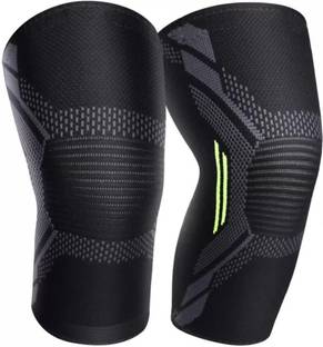 EMMKITZ 2 Pack Knee Brace, Compression Sleeve Support , Running,Gym, Hiking Knee Support Knee Support