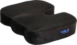 Salo Orthotics Coccyx Seat Support Cushion-Relieve Sciatica,Tailbone Pain Relief (Memory Foam) Back / Lumbar Support