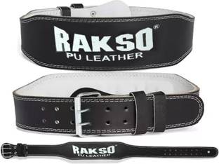 Rakso Weight Lifting Belt , Power Weight Lifting Belt (Medium) Back & Abdomen Support Weight Lifting Belt