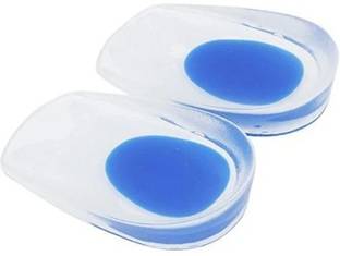 Prachi Gel Heel cups Silicon Heel Pad for Heel Ankle Pain Heel Support Ankle Support