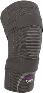 TYNOR Knee Cap With Rigid Hinge, Grey, XXL, 1 Unit Knee Support