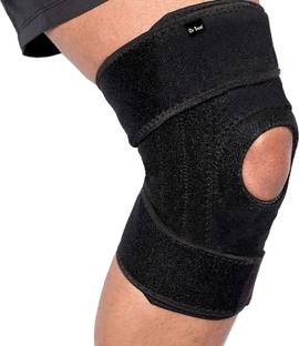 Dr Trust USA Adjustable Knee Protector Sleeve Brace Cap with Open Patella for Pain Relief Knee Support