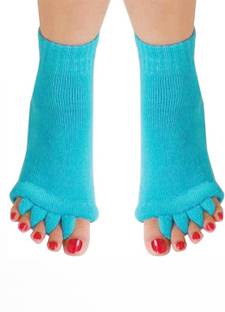 Amso Foot Alignment Socks - Orthopedic Compression Toe Separator for Comfortable Foot Support
