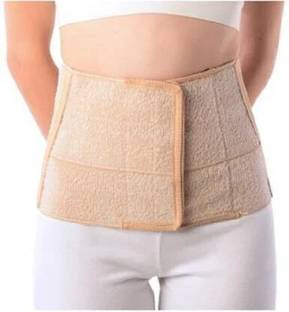 विस्को Abdominal Belt Width 8" Inch(Waist - 75-90 cms) Abdomen Support (Beige) बैक और एब्डॉमेन सपोर्ट