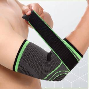 Manogyam Elbow Support Brace, Great For Sprained Elbows, Provides Support Ease- Neoprene Elbow Support