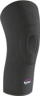 TYNOR Knee Cap Open Patella, Grey, Large, 1 Unit Knee Support
