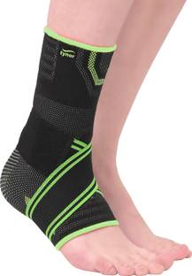TYNOR Ankle Binder Air Pro, Black & Green, XL, 1 Unit Ankle Support