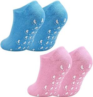 APSENTERPRISEe New Silicon Spa Gel Socks , Ultra-Soft Socks with Natural Oils and Vitamin E Foot Support