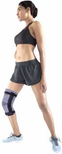 VISSCO Elastic Knee Cap Support with Hinges to provide Knee Pain Relief (SINGLE) Knee Support