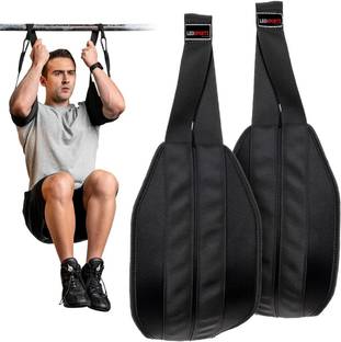 Leosportz Hanging Ab Straps (2 pack), Pull Up Straps Shoulder Support