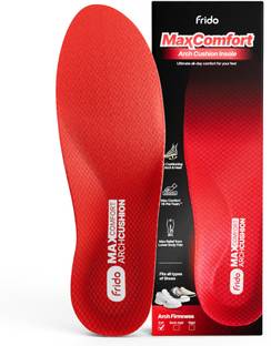 Frido Max Comfort Soft Arch Cushion Insole, Small (4 to 7 UK) Pack of 1 Foot Support
