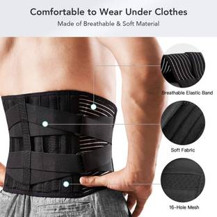 CUROXAL Lumber Sacral (LS) Waist Belt For Men/Women Lower Back Pain Relief/Made In India Back / Lumbar Support