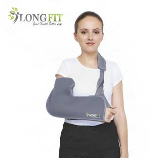 longfit Arm Sling Shoulder Support Adjustable Personalized & Comfortable For Fracture Hand Support