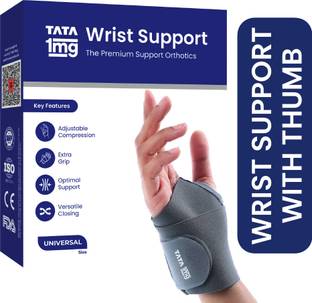 TATA 1mg Wrist Support with Thumb (Universal) Wrist Support