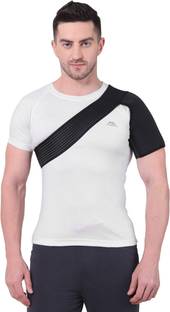HouseOfCommon Shoulder Support Belt Adjustable Stretch Strap Wrap For Universal Shoulder Support