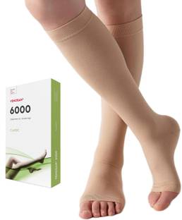 Venosan Medical Compression Stockings Varicose Veins for Men & Women Class-2 Below Knee Calf Support