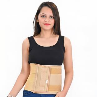 ORANCLE CARE Abdomen Support Belt for Men & Women (Tummy Fat Loss, Post Delivery) (BEIGE) Abdominal Belt