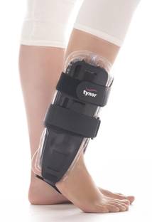 TYNOR Air Ankle Splint, Black, Universal Size, 1 Unit Ankle Support
