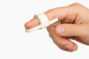 Helrdx Finger Splint Finger Mallet for Injured Finger Immobilization Finger Support