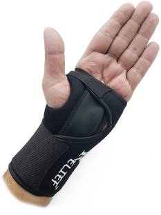 Relief Carpal Tunnel Wrist Brace with Adjustable Straps - Left Hand (Free Size) Wrist Support