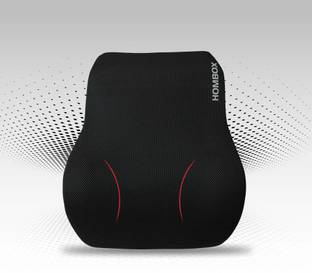 HOMBOX Large Backrest for Chair & Car Seat, Orthopedic Memory Foam Lumbar Support Back / Lumbar Support