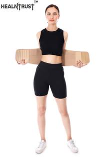 healntrust LS Belt lumbo sacral Back Support Belt for Back Pain Relief Women & Men Back / Lumbar Support