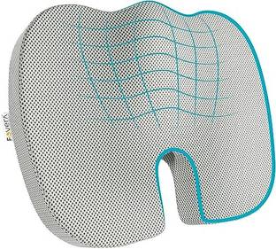FOVERA Orthopedic Coccyx Seat Cushion - For Tailbone Pain Relief (For Above 80kg WT) Back / Lumbar Support