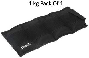 Linefaily Ankel and Wrist Gym Exercise 1 Kg Weight Cuff Ankle Support
