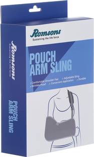 Romsons Pouch Arm Sling Hand Supporter For Fractured Arm,Hand Immobilization-Medium Size Hand Support