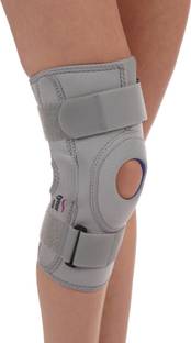 TYNOR Hinged (Neoprene), Grey, Large, 1 Unit Knee Support