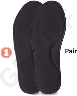 GEJUFF Memory Foam Shoe Insoles Supports Heel & Arch Support ( SIZE-9) Foot Support