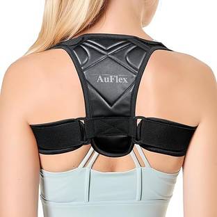 AuFlex Posture Corrector Bodywellness Upper Back Brace for Clavicle Support (Regular) Posture Corrector