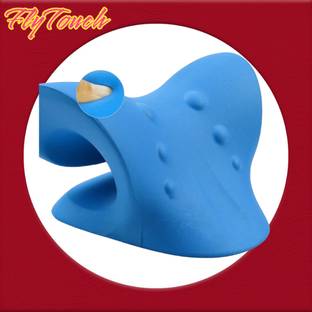 FlyTouch Soft Touch Memory Foam Super Comfy Orthopaedic Pillow Neck Stretcher Pillow Neck Support