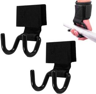 skyunion 2Pcs Weight Lifting Hooks Hand Support