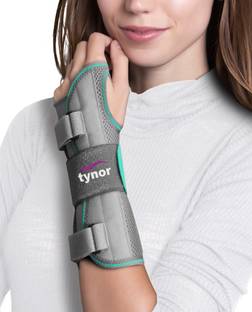 TYNOR Wrist & Forearm Splint, Grey, Left, Small, 1 Unit Wrist Support