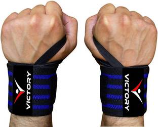 विक्टरी Professional Wrap Band, Strap For Gym and Fitness रिस्ट सपोर्ट