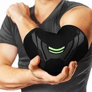 sachi sports Elbow Support for Gym, Elbow Compression Sleeves for Men and Women Workout, Elbow Support