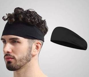 Bismaadh Men & Women Sweat Head Bands for Running, Sports Workout/Exercise Fitness Band Head Support