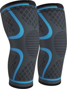 Manogyam Knee Support Cap Knee Braces for Running, Gym, Fitness, Knee Pain Women & Men-XL Knee Support